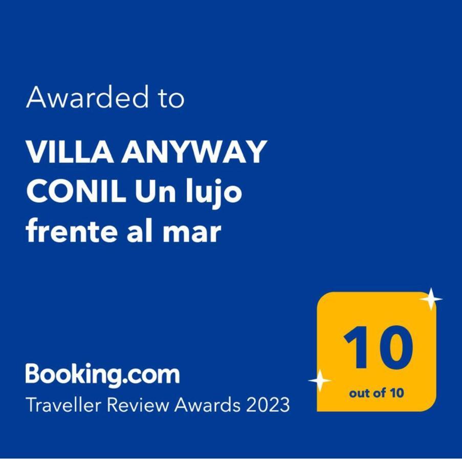 Villa Anyway Conil Un Lujo Frente Al Mar Conil De La Frontera Bagian luar foto