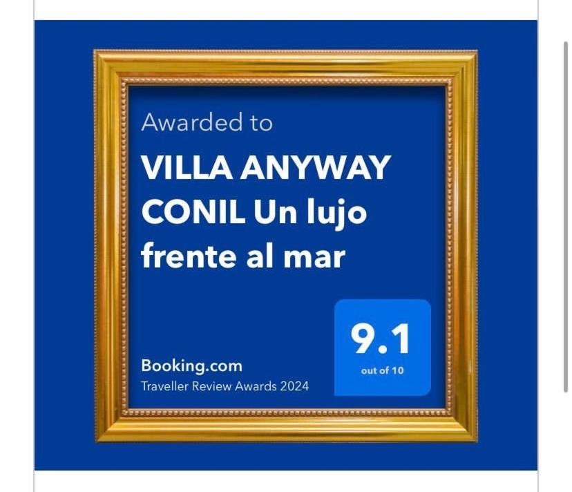 Villa Anyway Conil Un Lujo Frente Al Mar Conil De La Frontera Bagian luar foto